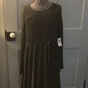 Torrid size M/L size 10 faux wrap dress nwt